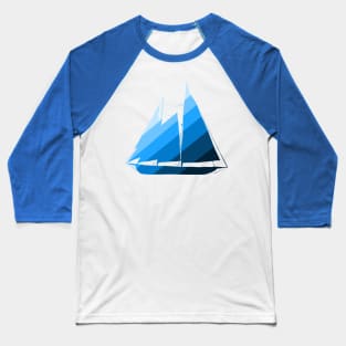 Boat- Blues (2 of 5) Baseball T-Shirt